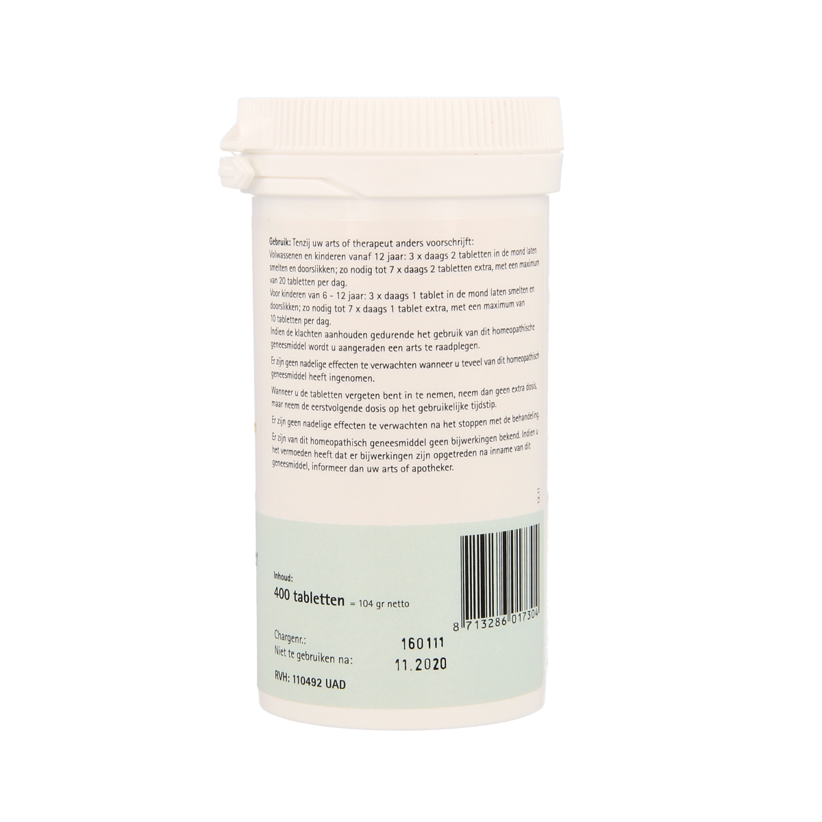 Pflüger Calcium fluoratum 1 D12 Schussler 400.00 Tabletten