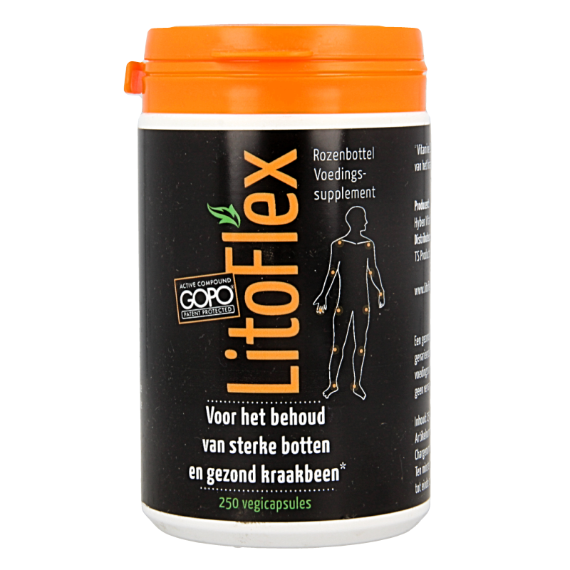 Vegetarische kruidenpreparaten in capsulevorm van Litoflex, Litoflex Sportvoeding 250 capsules voor sport en welzijn