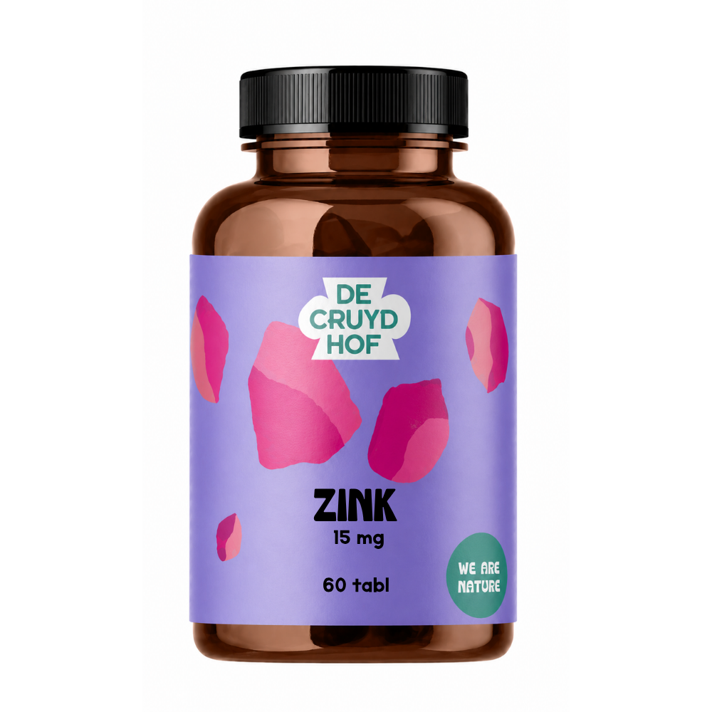 De Cruydhof De Cruydhof Zink, 60 tabl 60.00 Tabletten