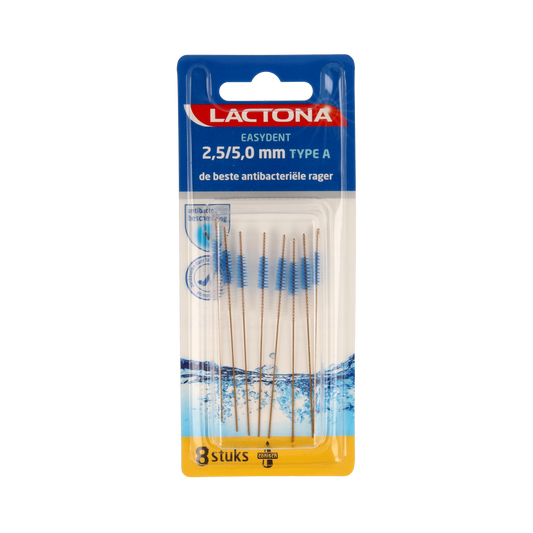 Lactona Easydent A 2.5-5mm zonder houdertje 8.00 Stuks