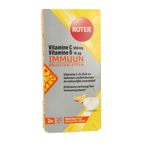 Roter Bruistabletten immuun 2x20 stuks 40.00 Bruistabletten