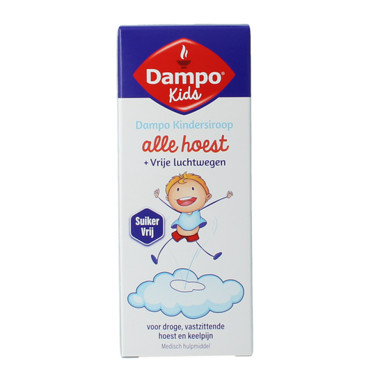 Dampo Kindersiroop alle hoest suikervrij 120.00 Milliliter