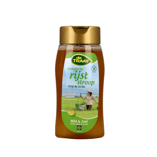 de Traay Rijststroop glutenvrij bio 350.00 Gram