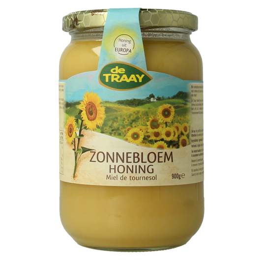 de Traay Zonnebloem honing 900.00 Gram