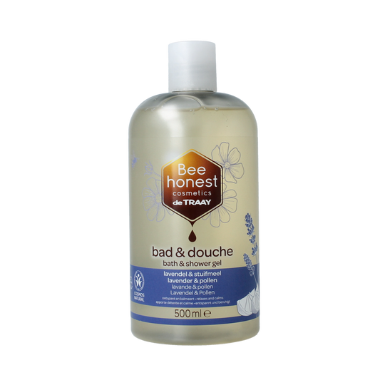 Traay Bee Honest Bad / douche lavendel & stuifmeel 500.00 Milliliter