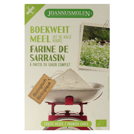 Joannusmolen Boekweitmeel eerste keuze bio 350.00 Gram