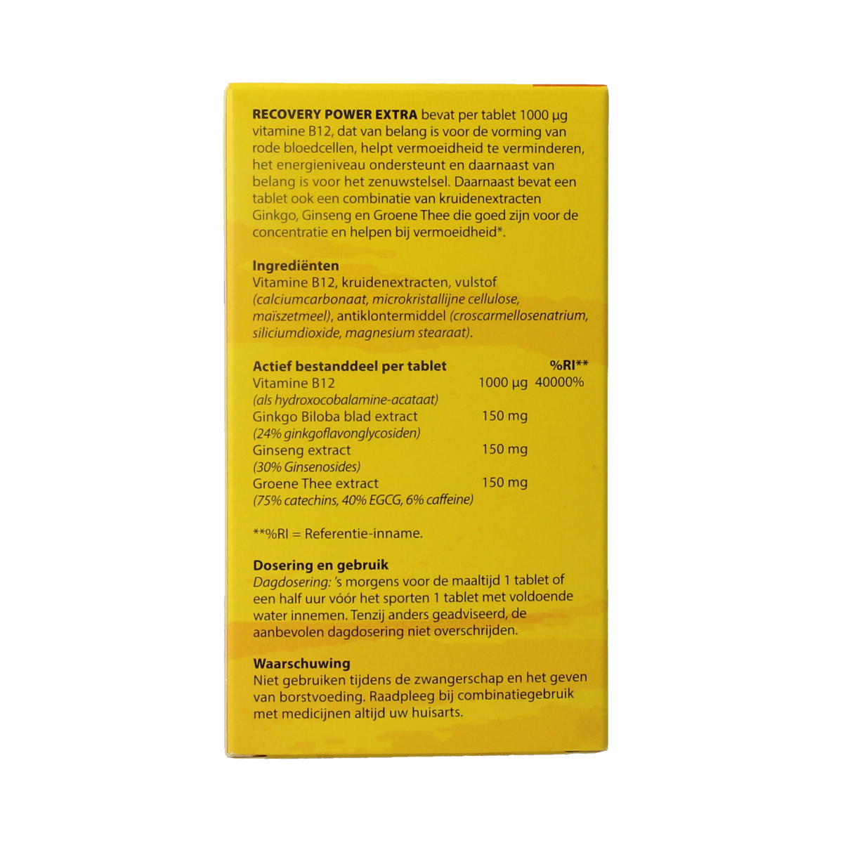 Bloem Recovery power extra 30.00 Tabletten