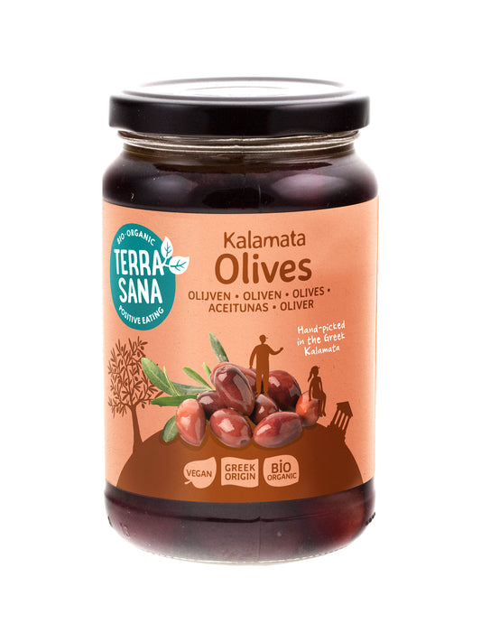 TerraSana Kalamata olijven eko bio 345.00 Gram