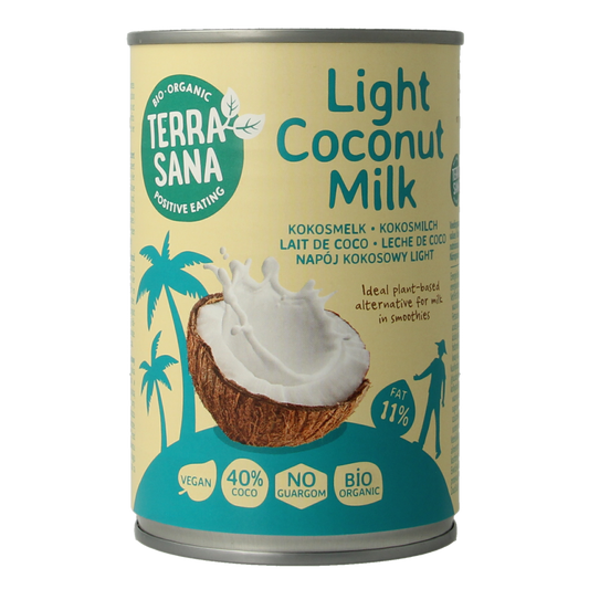 TerraSana Kokosmelk light vet bio 400.00 Milliliter