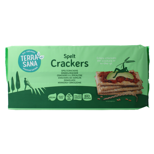 TerraSana Crackers spelt bio 250.00 Gram