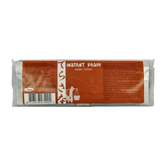 TS Import Instant dashi kombu shiitake bouillon 100 Gram