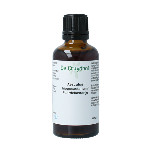 Cruydhof Aesculus hippocast/paardenkastanje tinctuur 50.00 Milliliter