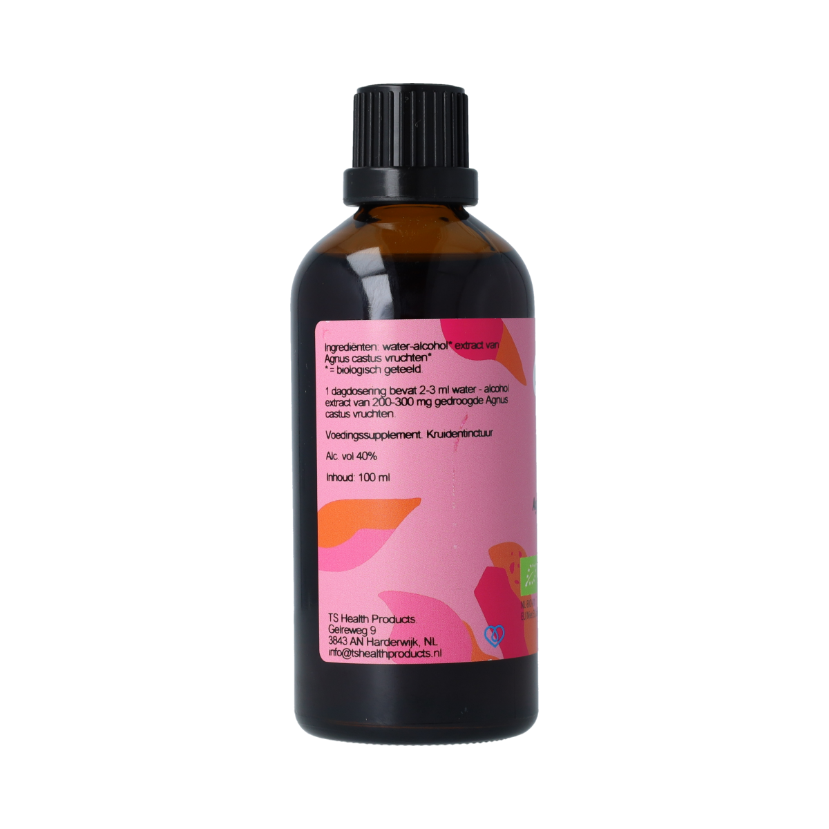 De Cruydhof Vitex agnus castus fruct tinctuur bio 100.00 Milliliter