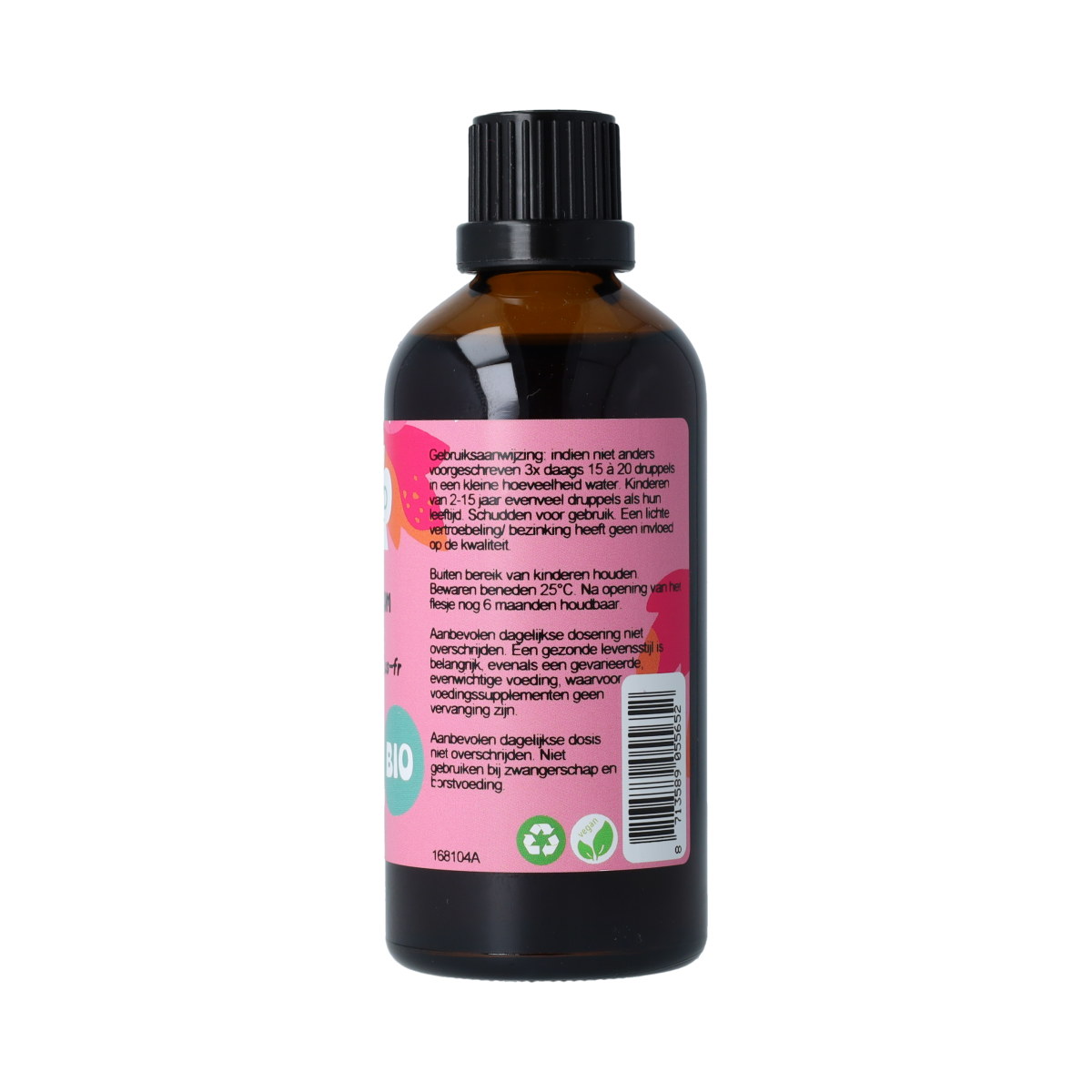 De Cruydhof Vitex agnus castus fruct tinctuur bio 100.00 Milliliter