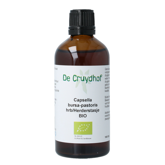 Cruydhof Capsella burs p / herderstasje tinctuur bio 100.00 Milliliter