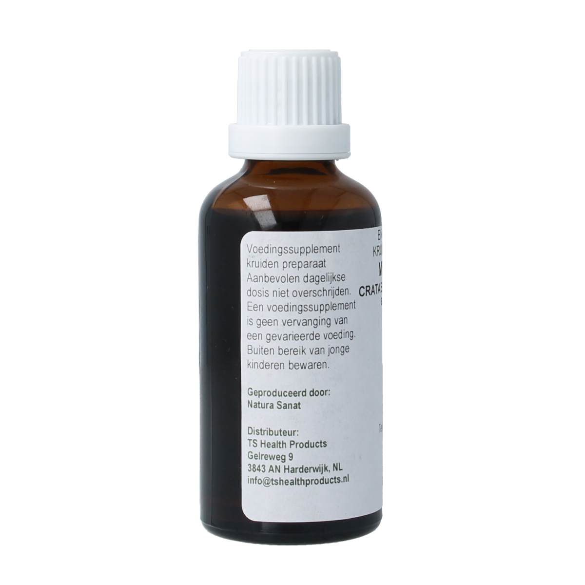 Cruydhof Crataegus oxyacantha / meidoorn tinctuur 50.00 Milliliter