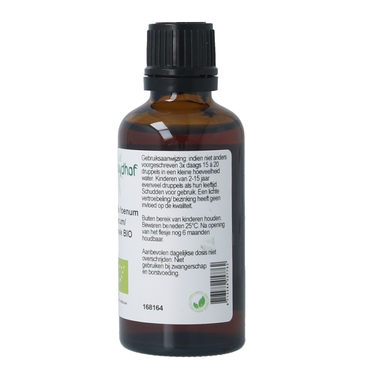 Cruydhof Trigonella foen gr / fenegriek tinctuur bio 50.00 Milliliter
