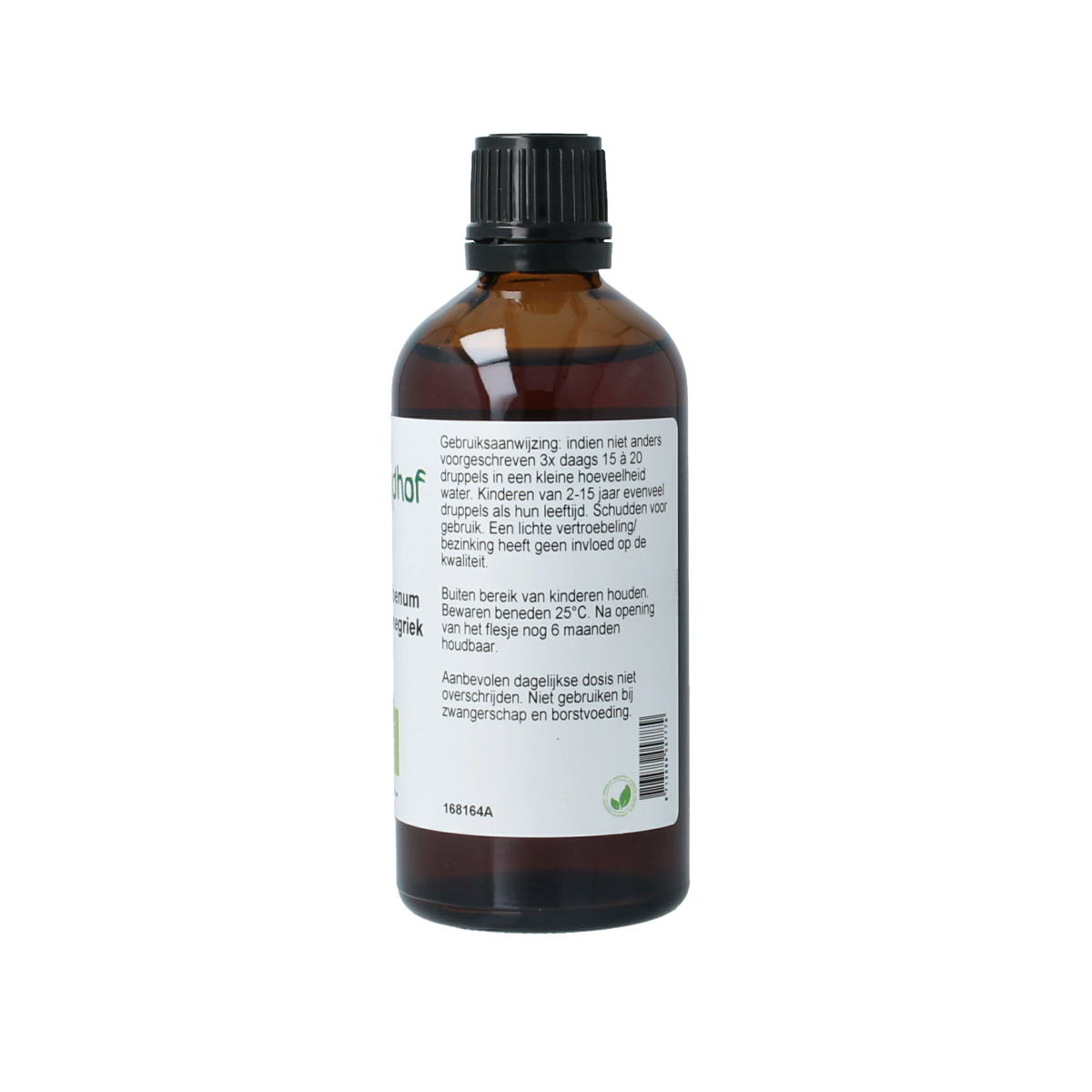 Cruydhof Trigonella foenegriek / fenegriek tinctuur bio 100.00 Milliliter