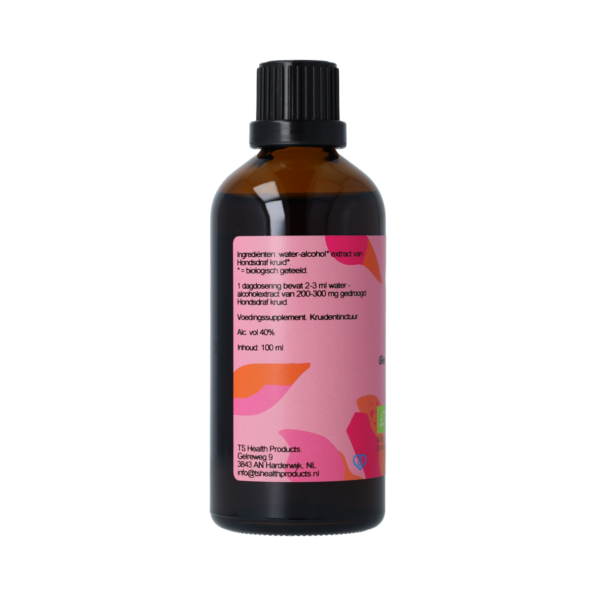 De Cruydhof Glechoma hederacea / hondsdraf tinctuur bio 100.00 Milliliter