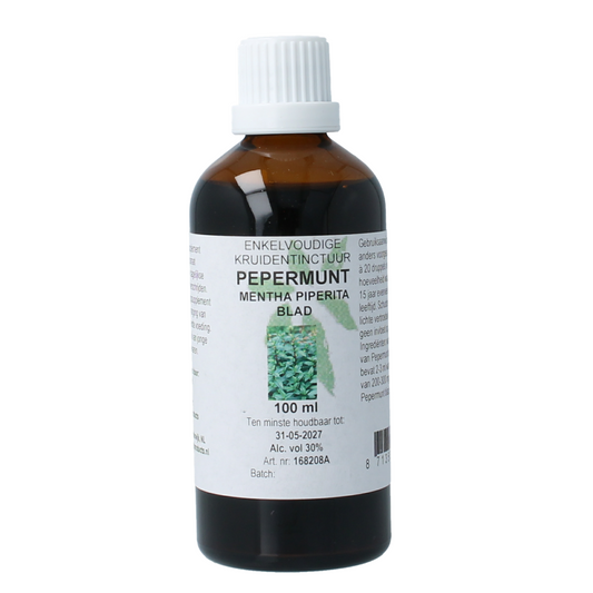 Natura Sanat Mentha piperite / pepermunt tinctuur 100.00 Milliliter