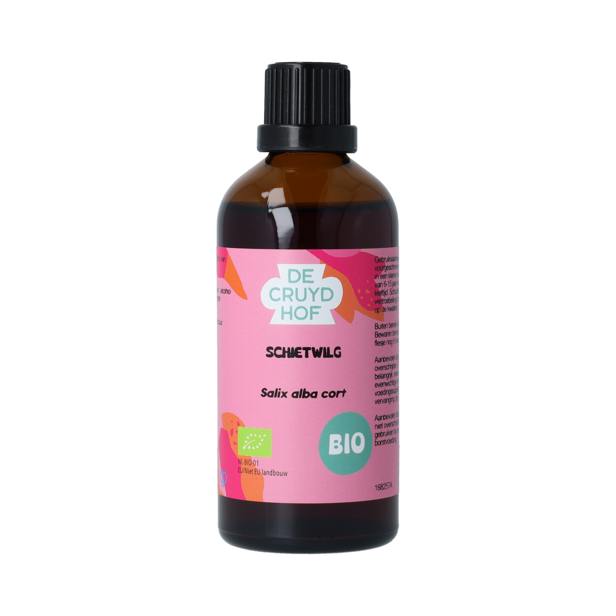 De Cruydhof Salix alba / wilgenbast tinctuur bio 100.00 Milliliter