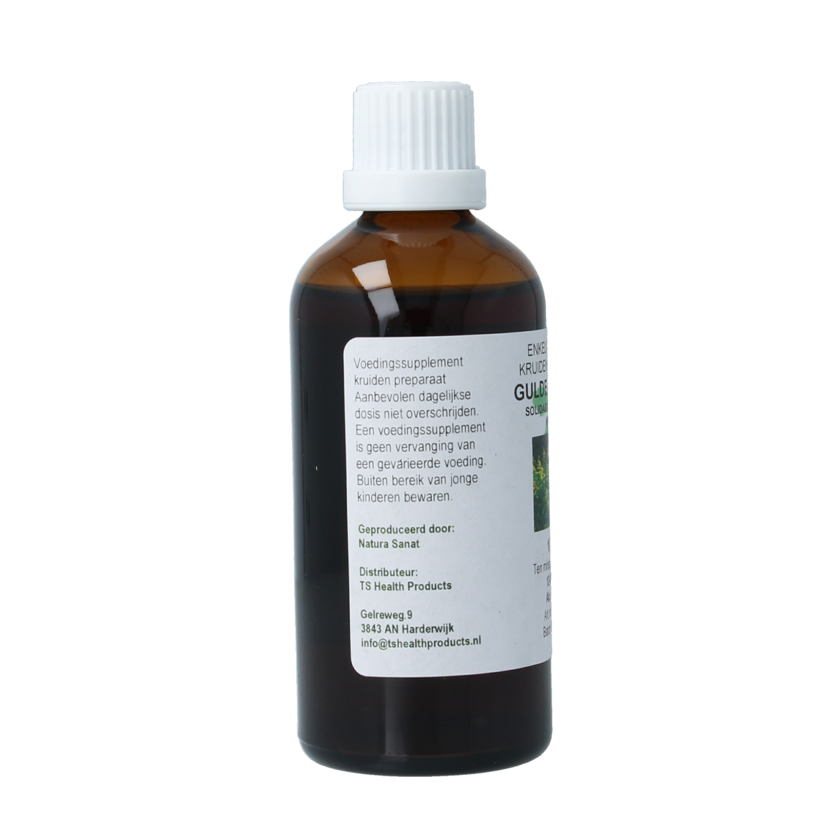 Cruydhof Solidago virg herb / guldenroede tinctuur 100.00 Milliliter