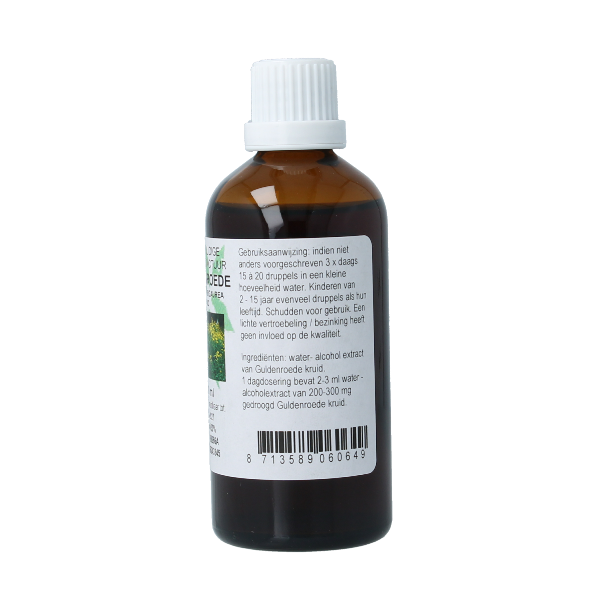 Cruydhof Solidago virg herb / guldenroede tinctuur 100.00 Milliliter