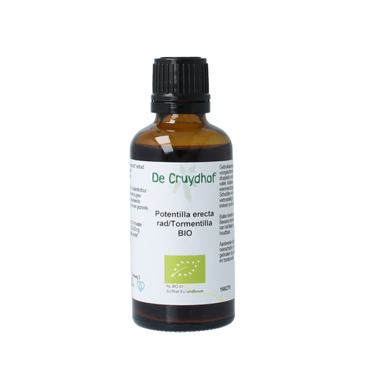 Cruydhof Tormentil wortel tinctuur bio 50.00 Milliliter