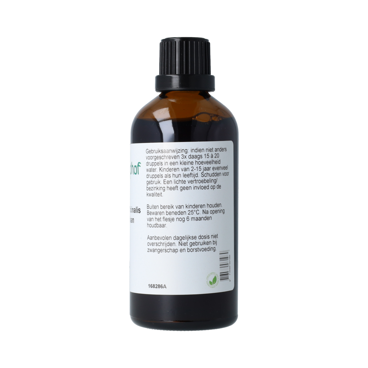 De Cruydhof Valeriana off rad / valeriaan tinctuur 100.00 Milliliter