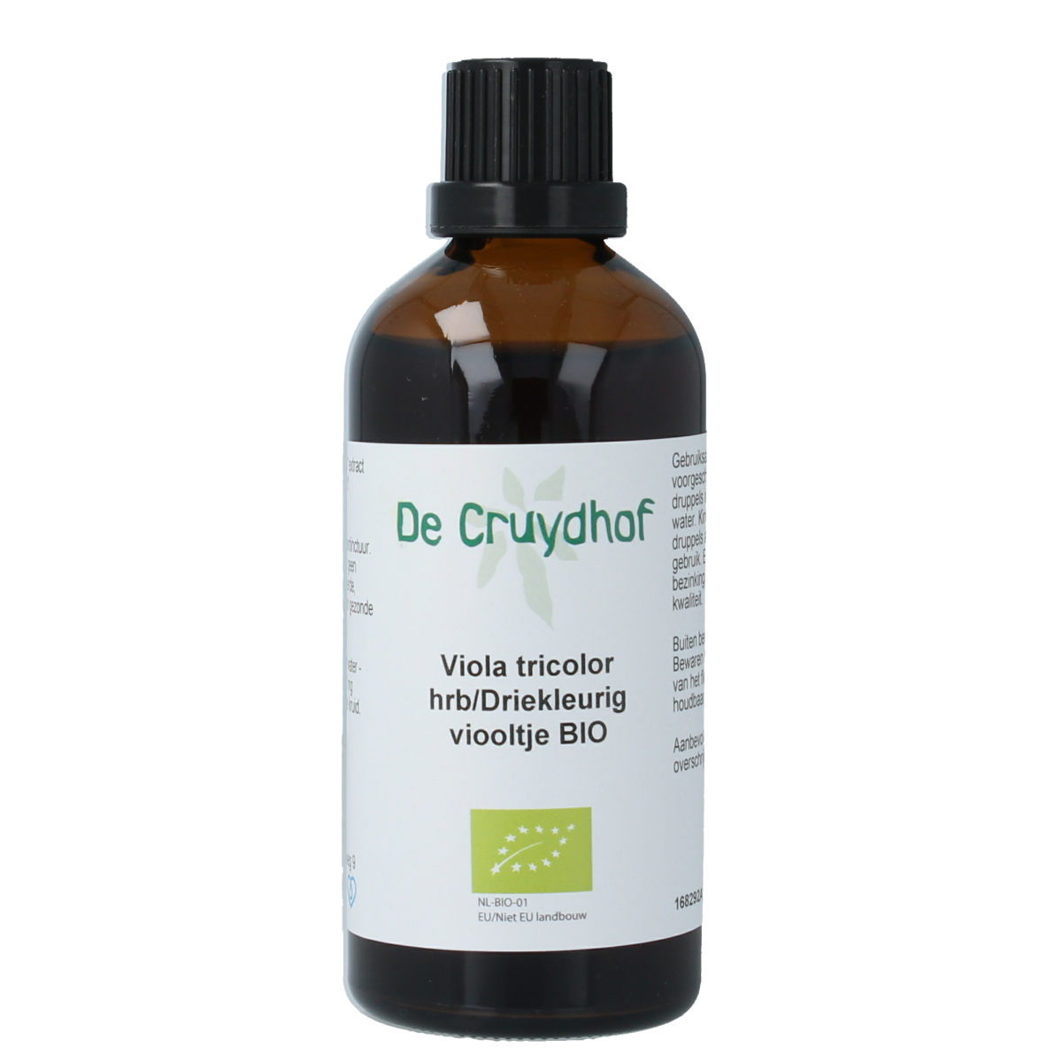 Cruydhof Viola tricolor herb / driekl viooltje tinctuur bio 100.00 Milliliter