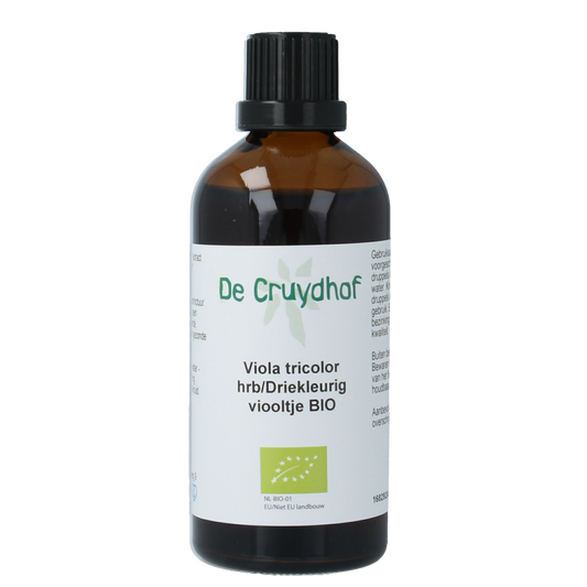 Cruydhof Viola tricolor herb / driekl viooltje tinctuur bio 100.00 Milliliter