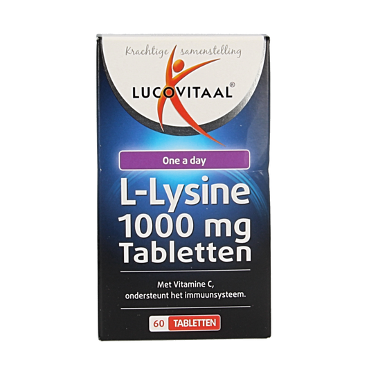 Lucovitaal L-Lysine 1000mg 60 Tabletten