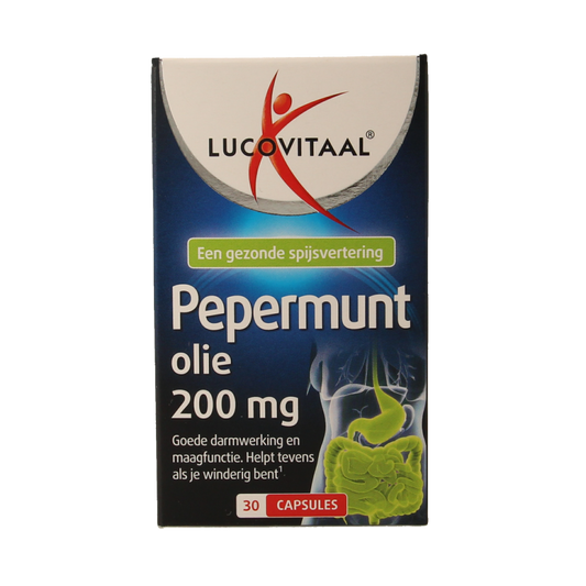 Lucovitaal Pepermuntolie 30 Capsules