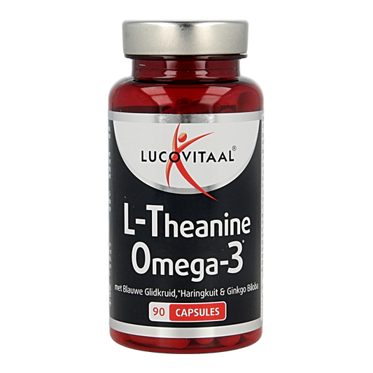 Lucovitaal L-Theanine omega 3 90 Capsules