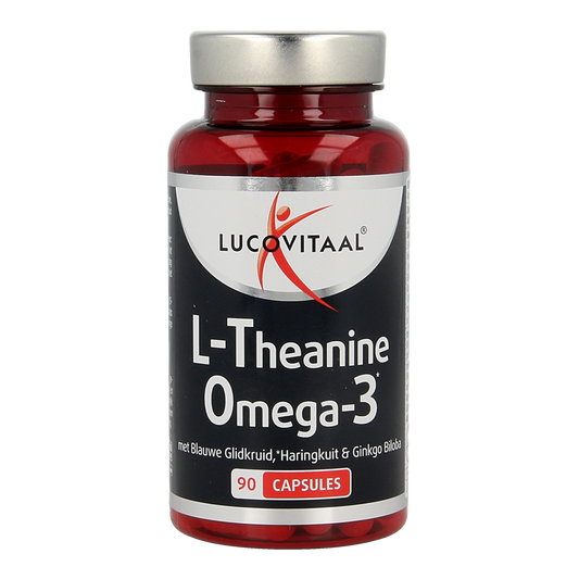 Lucovitaal L-Theanine omega 3 90.00 Capsules