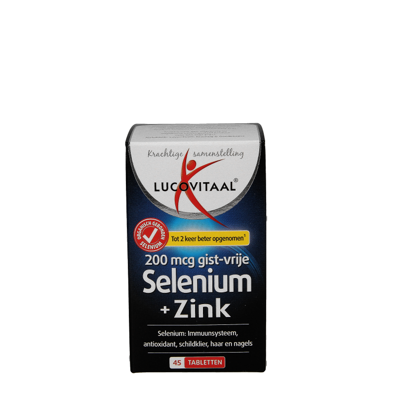 Lucovitaal Selenium zink 45 Tabletten