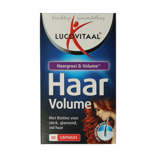 Lucovitaal Haar groei & volume 30 Capsules