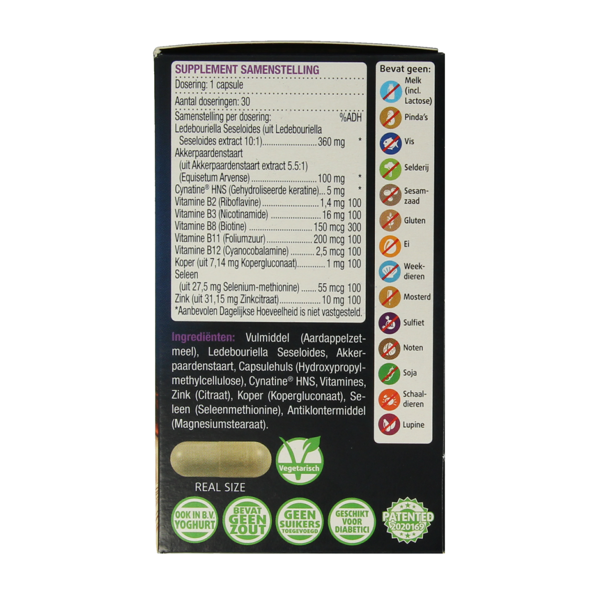 Lucovitaal Haar groei & volume 30.00 Capsules