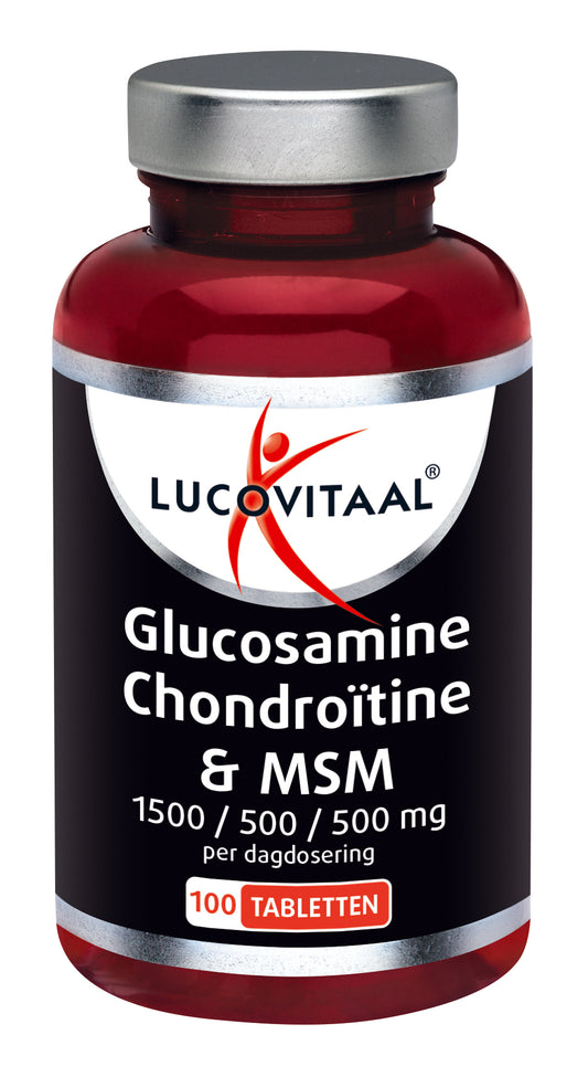 Lucovitaal Glucosamine chondroitine MSM 100.00 Tabletten