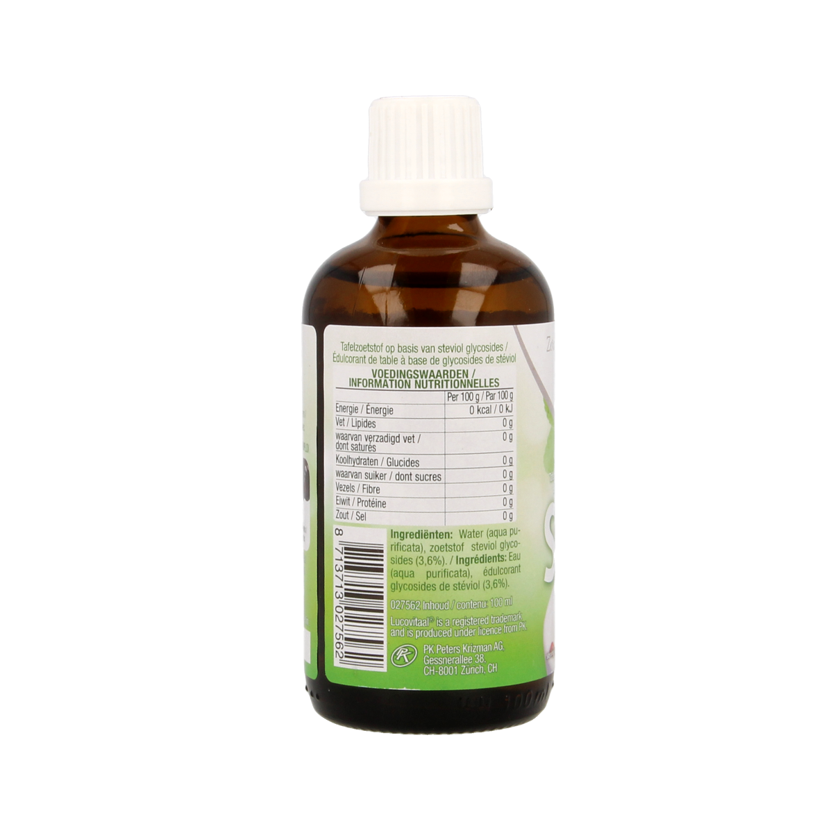 Lucovitaal Stevia vloeibaar 100.00 Milliliter
