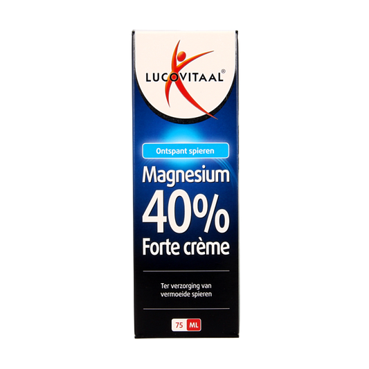 Lucovitaal Magnesium 40% forte creme 75 Gram