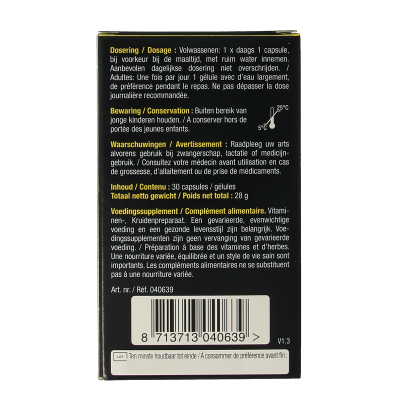 Lucovitaal Super kurkuma 30 Capsules