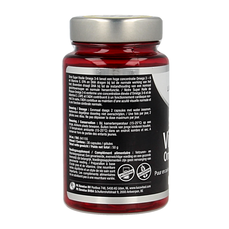 Lucovitaal Visolie omega 3-6 30 Capsules