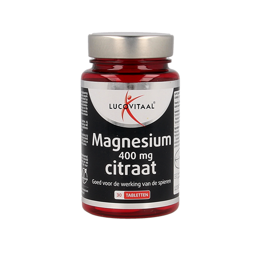 Lucovitaal Magnesium citraat 400mg 30.00 Tabletten
