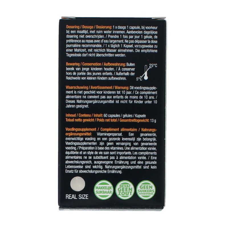 Lucovitaal Vitamine D3 25mcg 60 Capsules