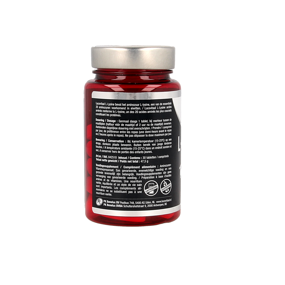 Lucovitaal L-Lysine 1000mg 30.00 Tabletten