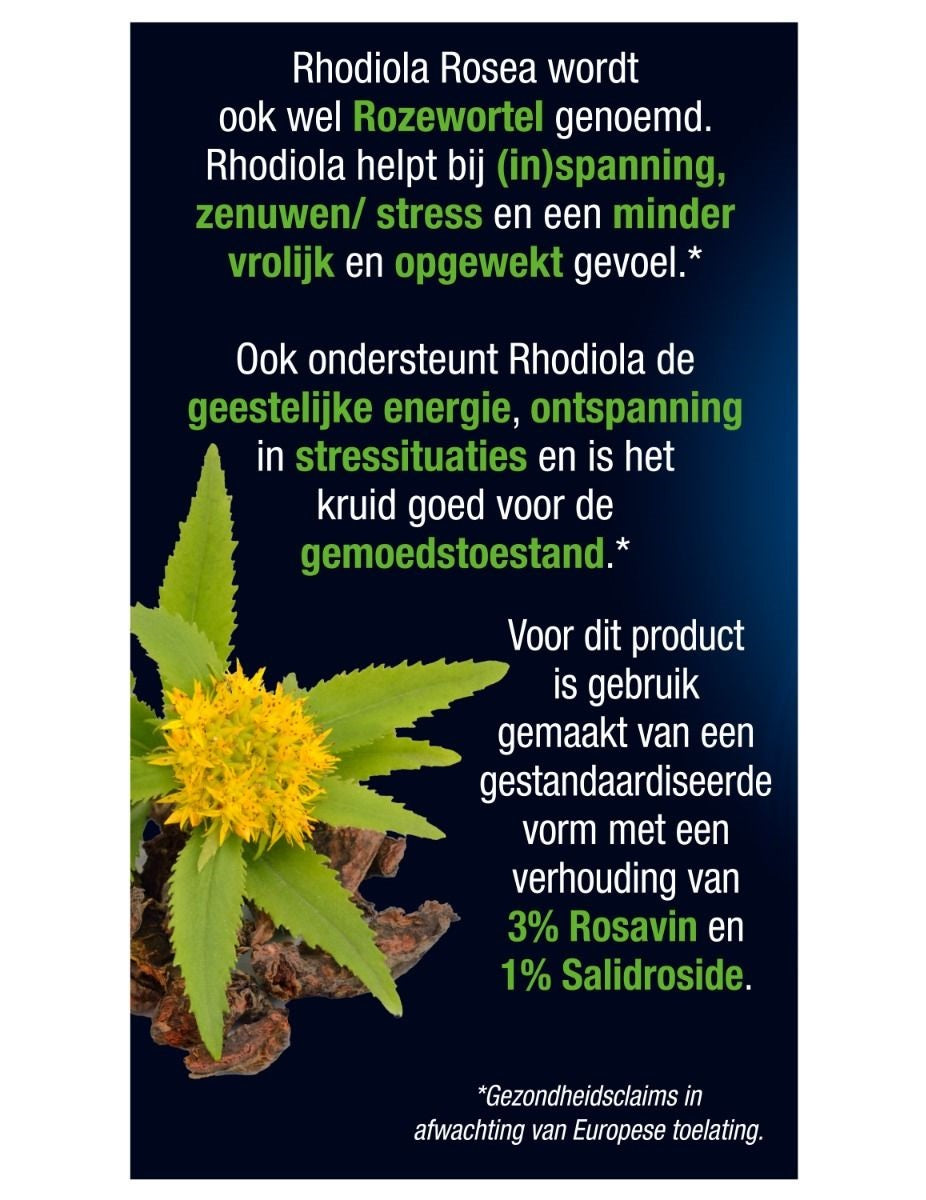 Lucovitaal Rhodiola rosea 60 Tabletten