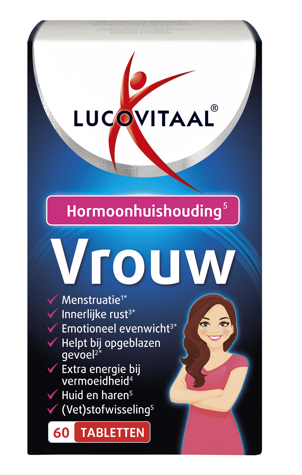 Lucovitaal Hormoonhuishouding vrouw 60 Tabletten