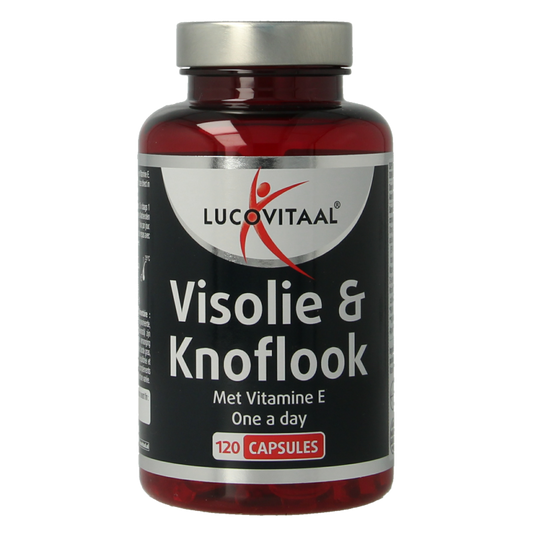 Lucovitaal Visolie & knoflook 120 Capsules