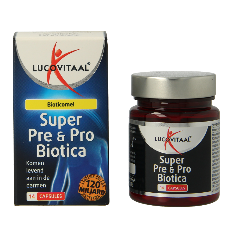 Lucovitaal Super pre & probiotica 14 Capsules